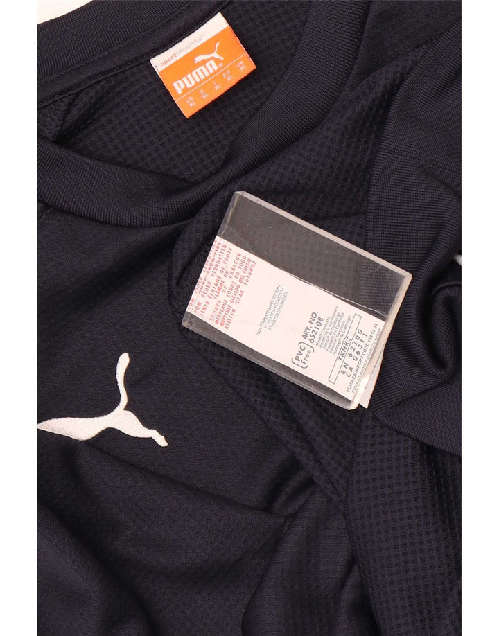 Sudadera Puma Hombre Jumper XL Azul Marino Colorblock Poliéster