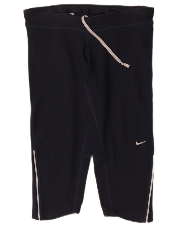 Nike Leggings Capri para Mujer UK 10 Small Azul Marino Poliéster Deportes