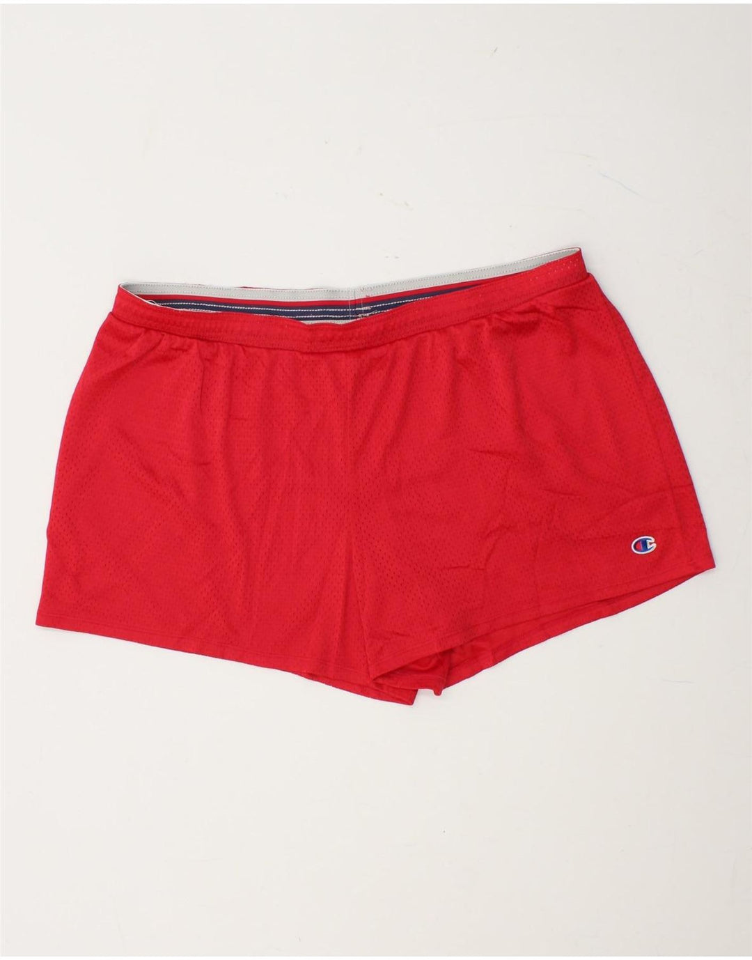 CHAMPION Pantalones cortos deportivos para hombre 2XL Poliéster rojo