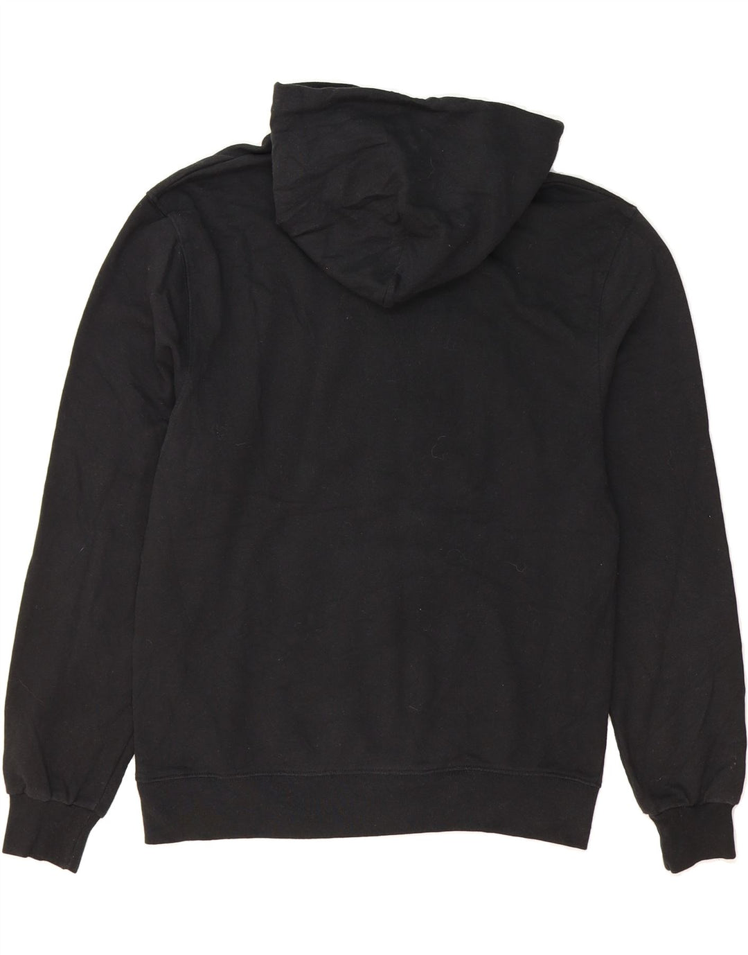 CHAMPION Mens Graphic Hoodie Jumper Medium Black Cotton Vintage Champion and Second-Hand Champion from Messina Hembry 