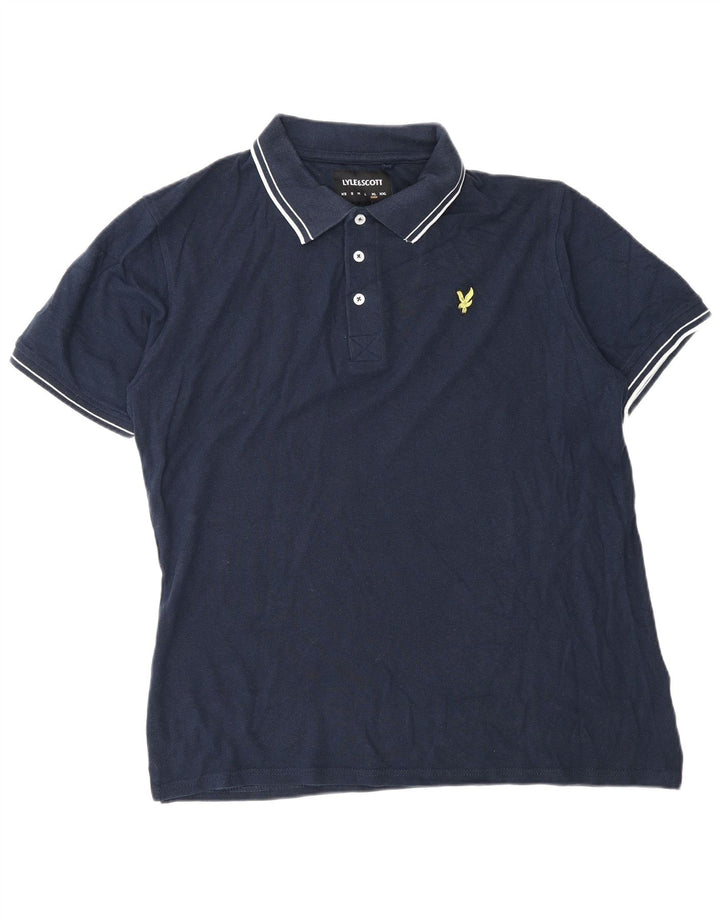 Lyle & Scott Polo Hombre XL Algodón Azul Marino