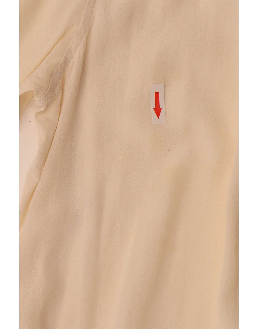 Camisa de jersey vintage para mujer IT 44 Medium Off White Colourblock