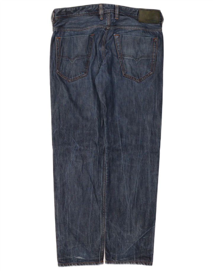 DIESEL Vaqueros Koolter Regular Slim Tapered para Hombre W32 L30 Algodón Azul