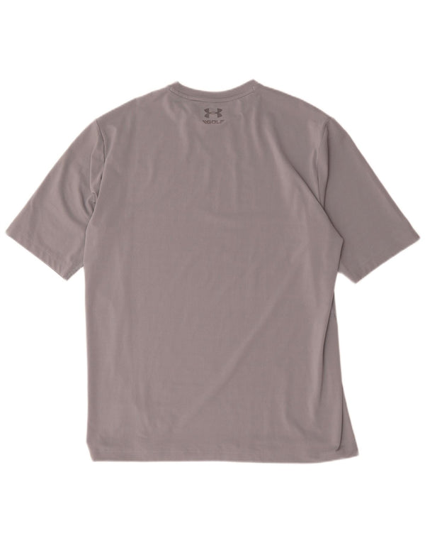 Under Armour Camiseta Heat Gear para hombre Top XL Poliéster gris