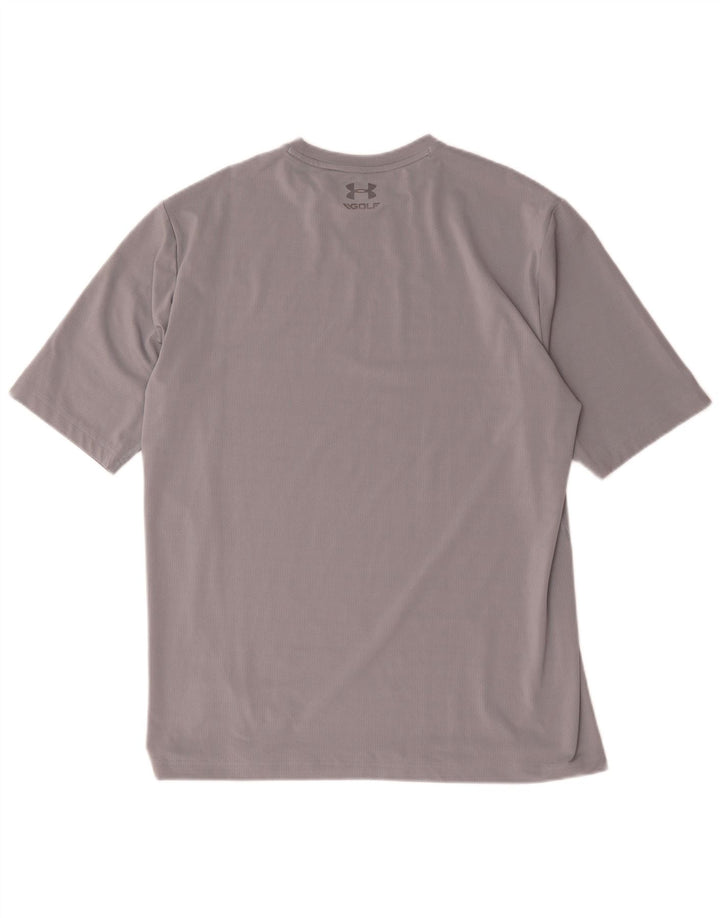 Under Armour Camiseta Heat Gear para hombre Top XL Poliéster gris