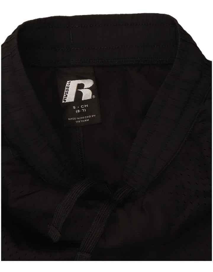 Russell Athletic Pantalones cortos deportivos para niños 6-7 años Pequeño Negro