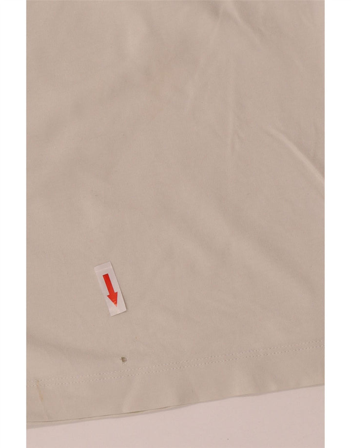 Jordan - Camiseta gráfica para hombre, parte superior de algodón blanco mediano