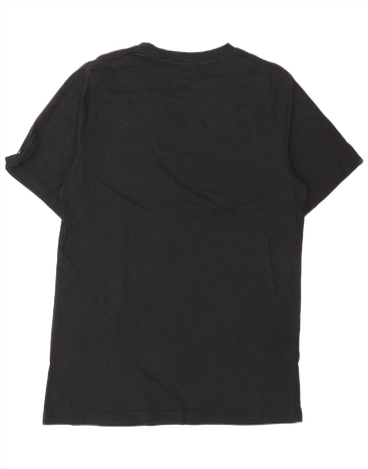 NIKE Camiseta gráfica para hombre, talla grande, negra