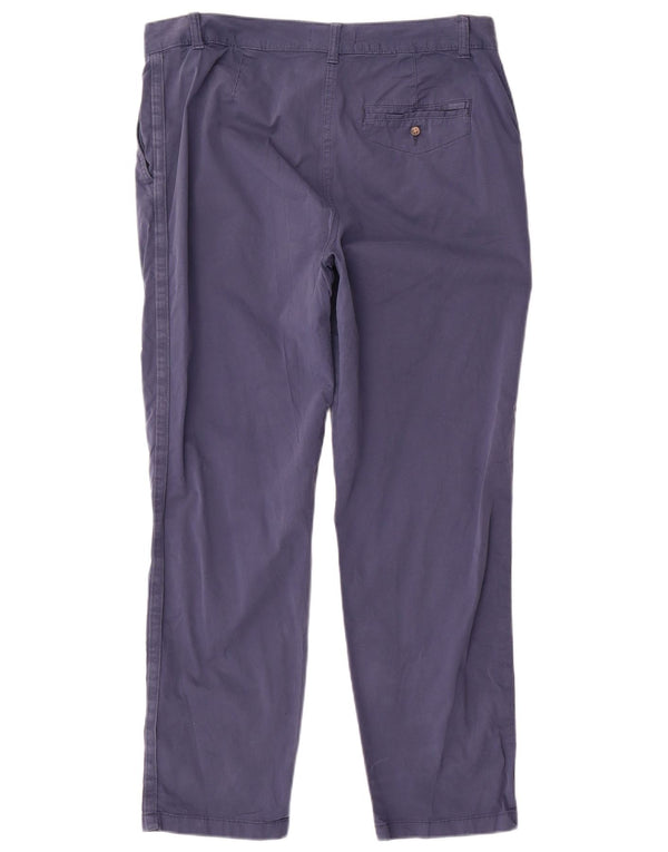 Marks & Spencer Pantalones Chinos para Mujer UK 40 Large W34 L29 Azul Marino