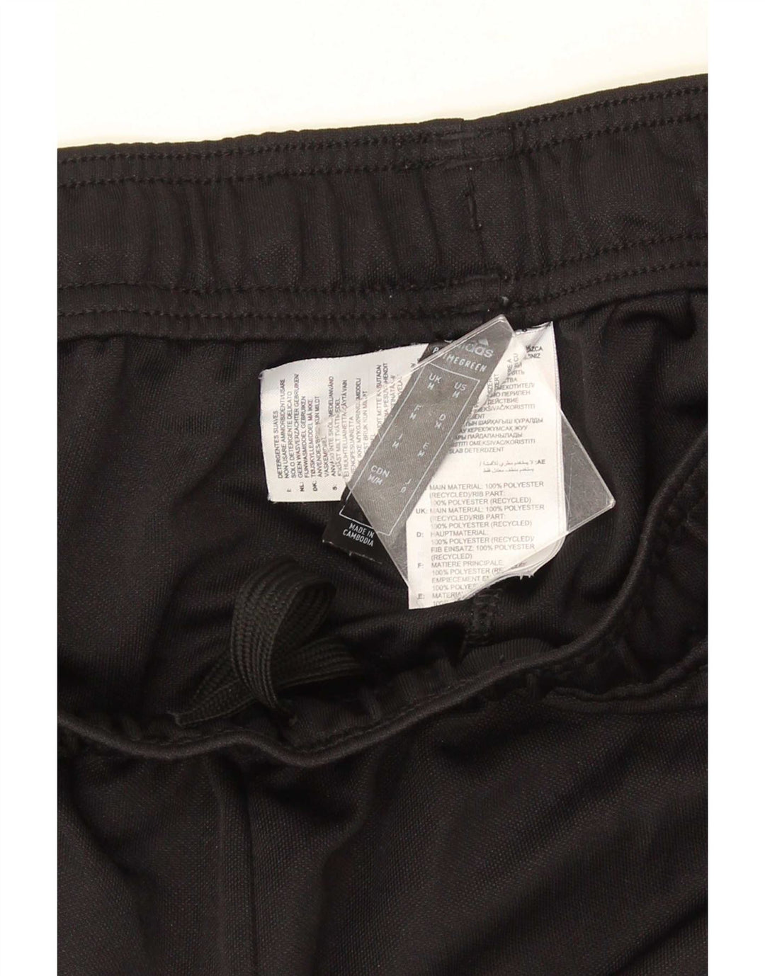 Adidas Hombre Aeroready Pantalones De Chándal Mediano Negro Poliéster