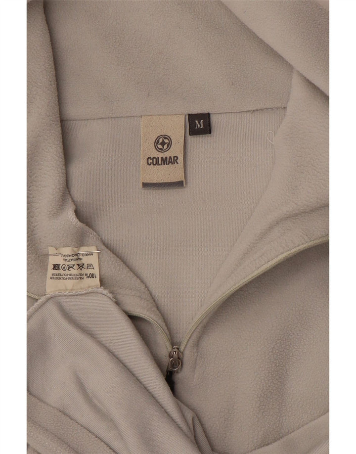 Colmar Hombre Jersey Polar Con Cremallera Y Cuello Poliéster Gris Medio
