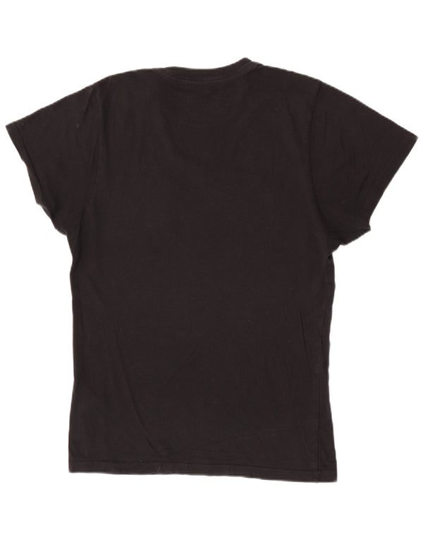 Vans Camiseta gráfica para hombre Top pequeño de algodón floral negro