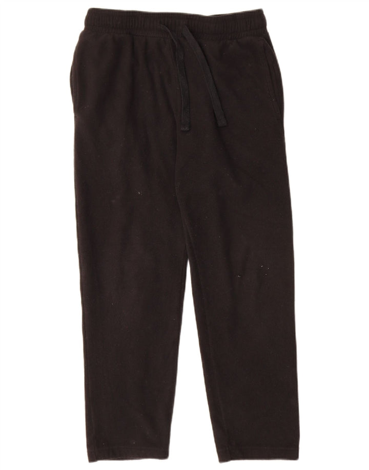 Marks & Spencer Pantalones de Chándal de Terciopelo para Mujer UK 8 Small Negro