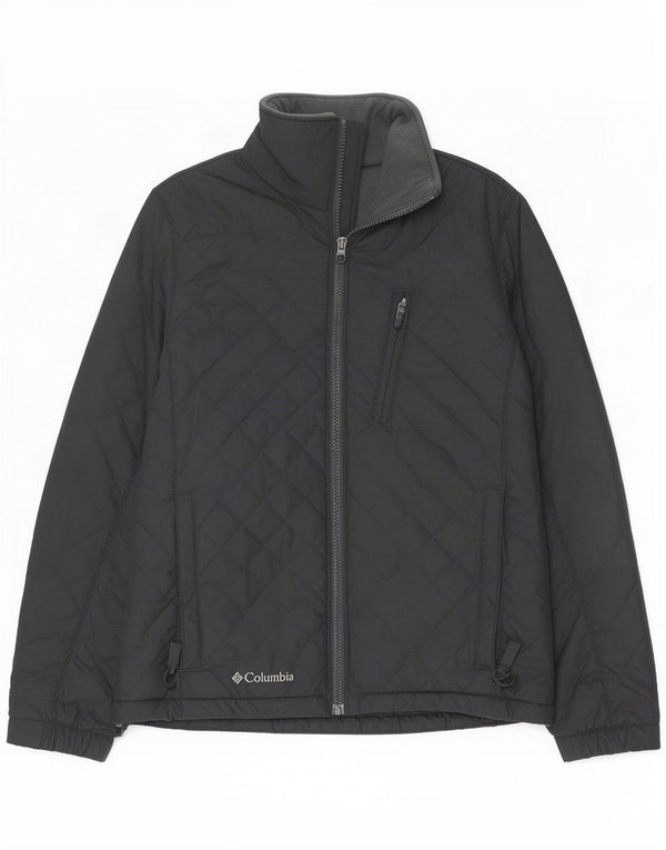 Columbia Chaqueta acolchada para mujer UK 10 Small Gris Poliéster
