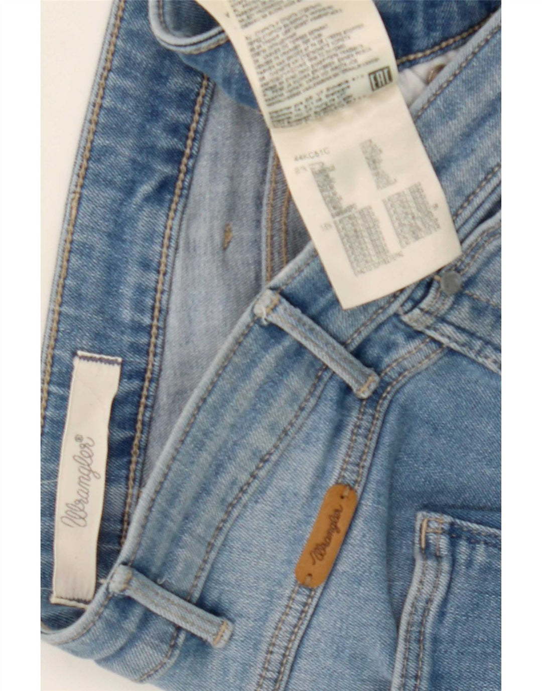 Wrangler Mujer Evalyn Slim Jeans W30 L27 Algodón Azul