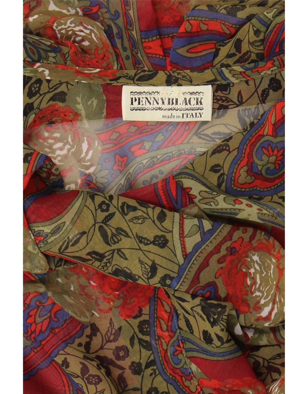 Penny Black Blusa para mujer UK 44 Medium Multicolor Paisley