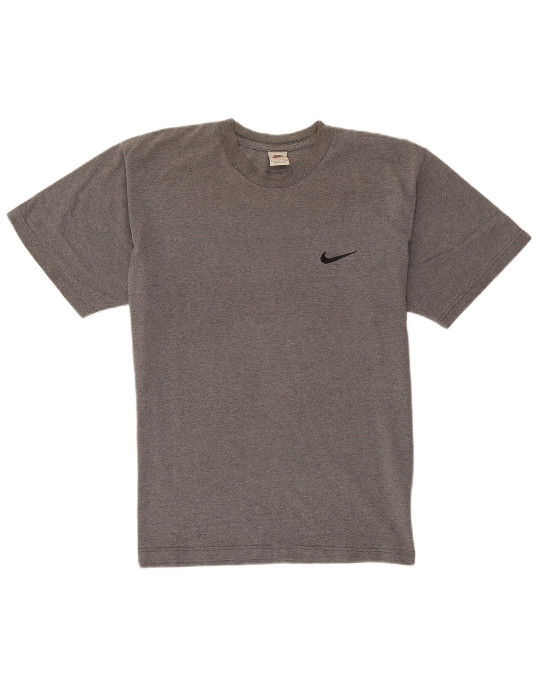Camiseta Nike Hombre Top Gris Medio De Algodón Moteado