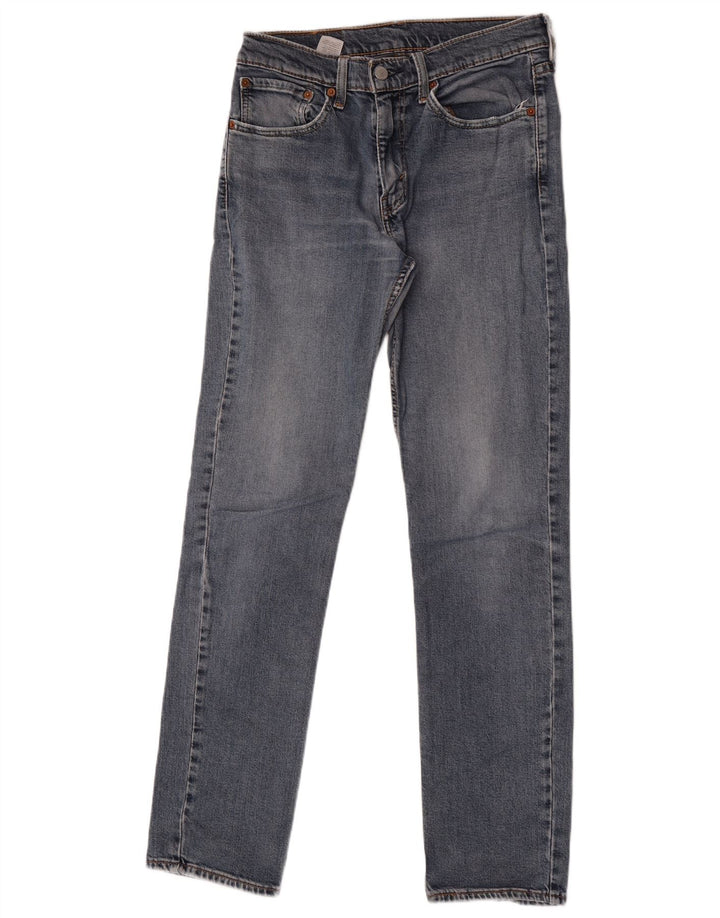 Levi's Hombre 511 Slim Jeans W31 L32 Algodón Azul