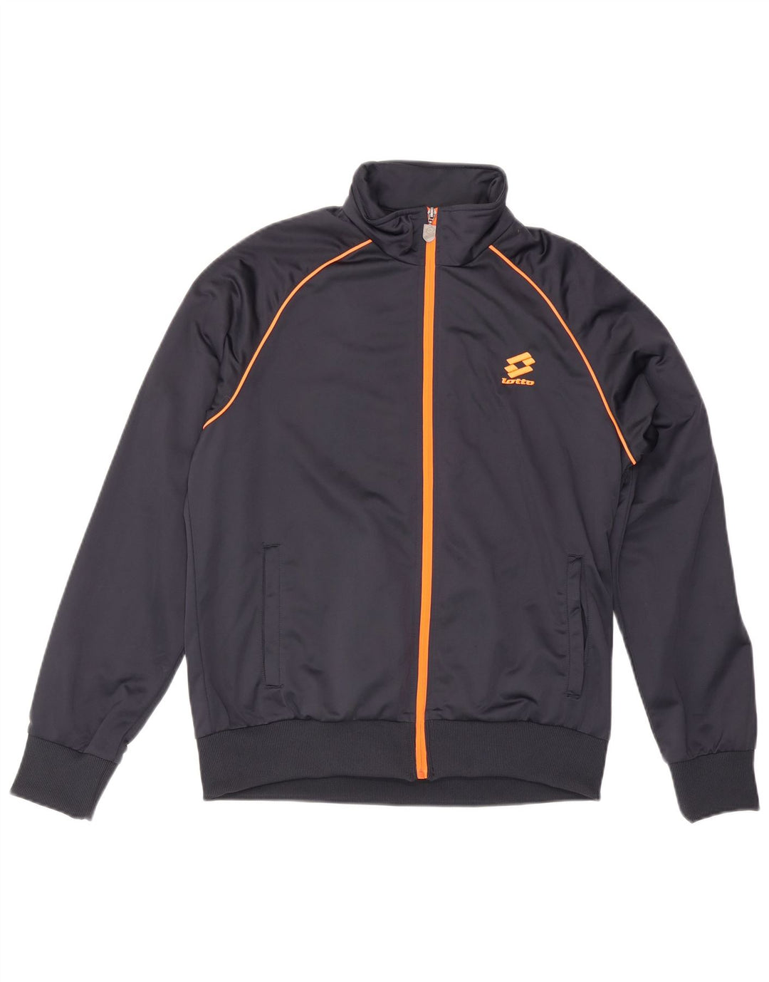 Lotto Mens Chándal Top Chaqueta Grande Azul Marino