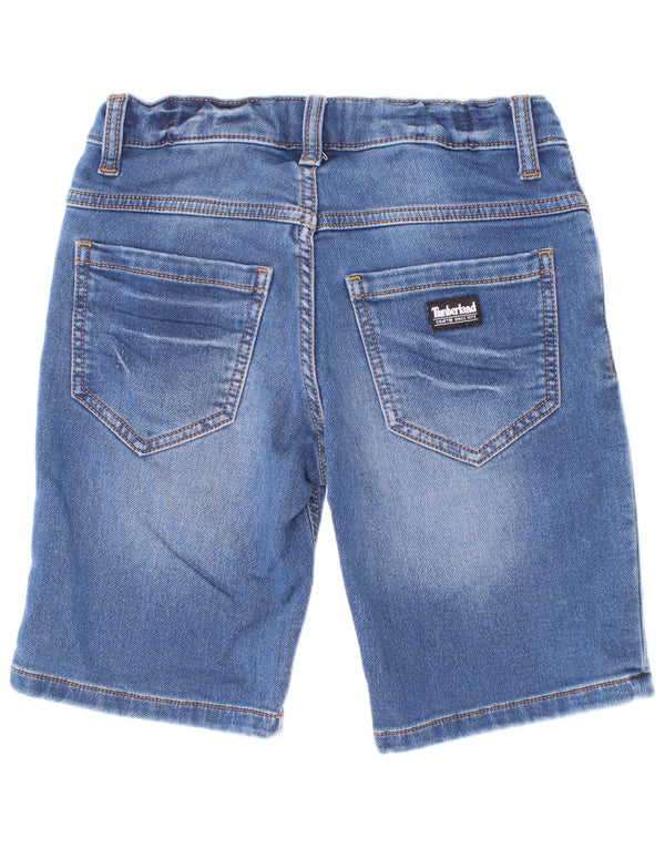 Timberland Pantalones cortos vaqueros de corte regular para niños 9-10 años W26 Algodón azul
