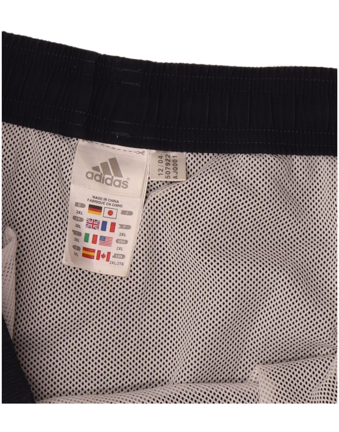 Adidas Bañador Corto Hombre 2XL Azul Marino Poliéster