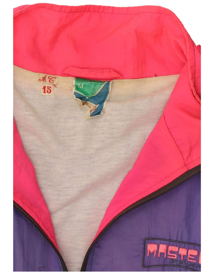 Master Chaqueta De Chándal Para Hombre Mediana Poliamida Color Block Multicolor