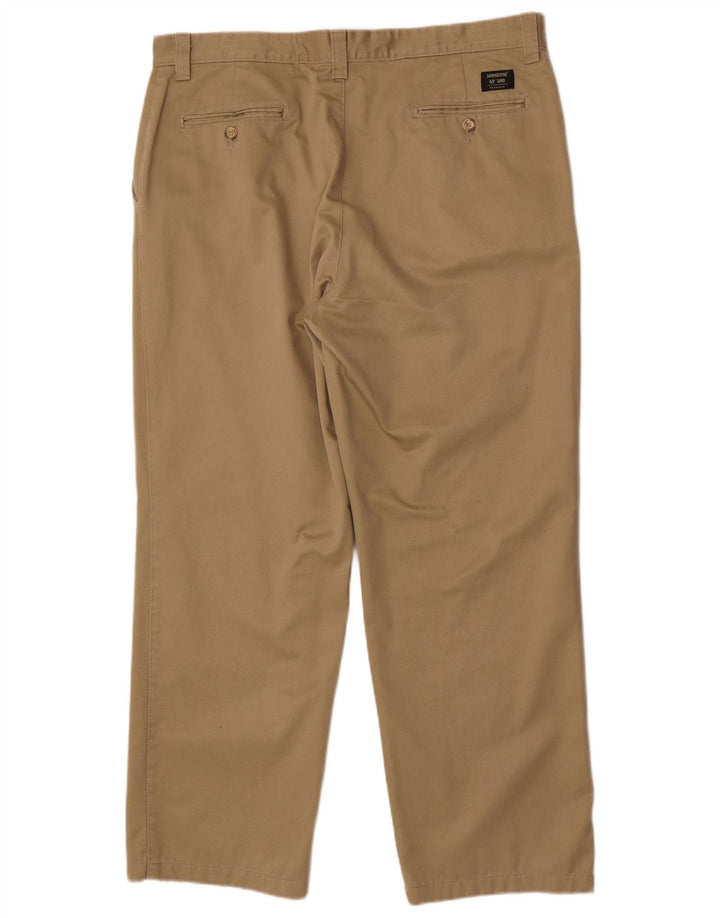 Pantalones chinos rectos Lee para hombre W40 L30 Marrón