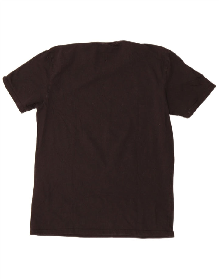 Levi's Camiseta gráfica para hombre Top Medium Black Cotton