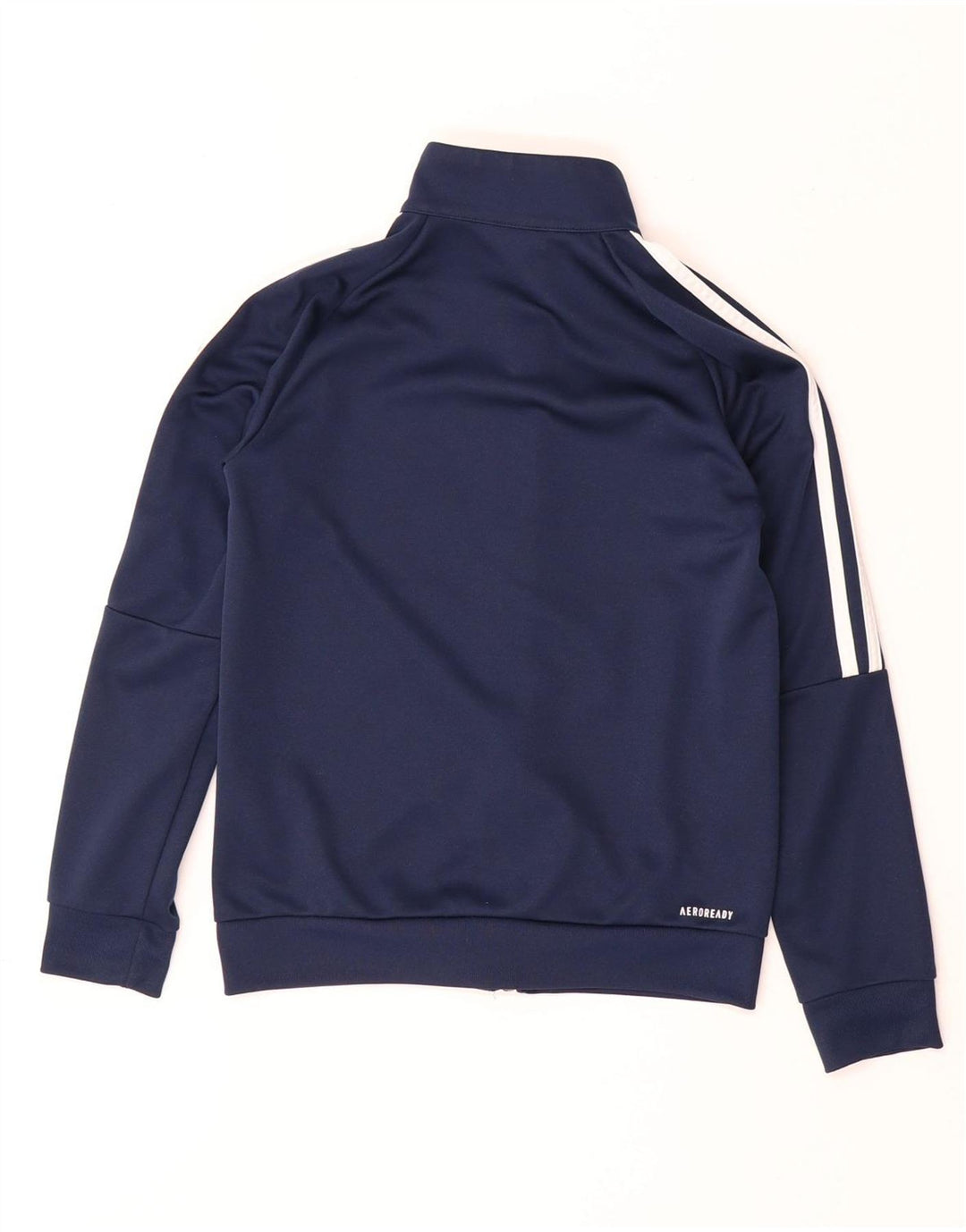 ADIDAS Chicos Aeroready Chándal Top Chaqueta 9-10 Años Azul Marino Poliéster