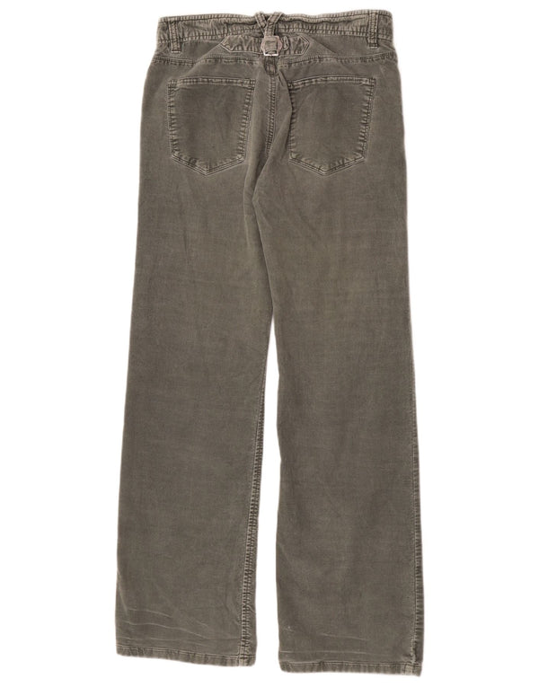 Gap Pantalones Casuales de Terciopelo para Mujer UK 6 XS W26 L30 Algodón Caqui