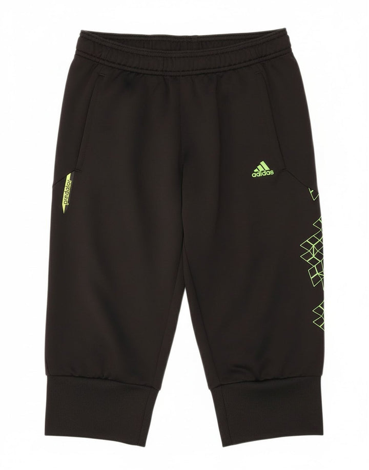 Adidas Mens Climalite Bermuda Sport Shorts Pequeño Negro Poliéster