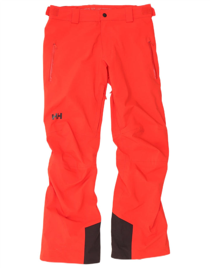 Helly Hansen Hombre Regular Pantalones De Esquí Pequeño Rojo Colorblock Poliéster