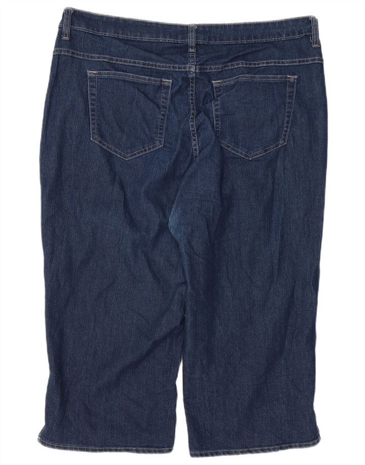 LEE Vaqueros Capri Riders para Mujer W38 L19 Azul Marino