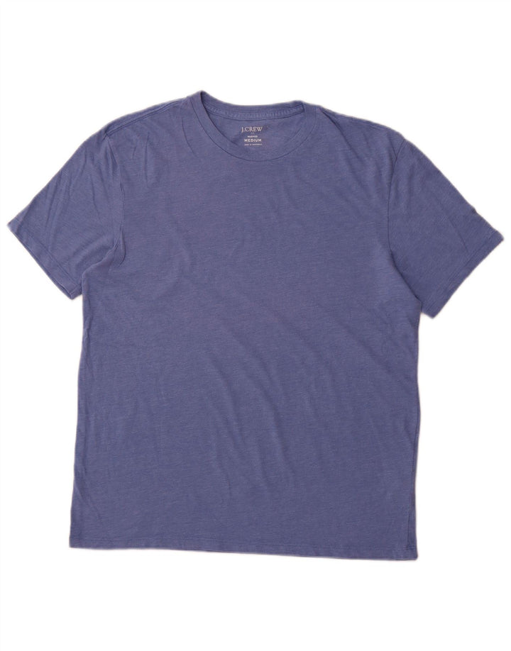 J. CREW Camiseta Hombre Top Algodón Azul Medio