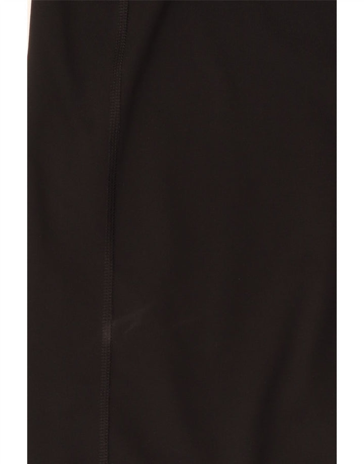 Puma Leggings cortos gráficos para mujer, talla 40, color negro