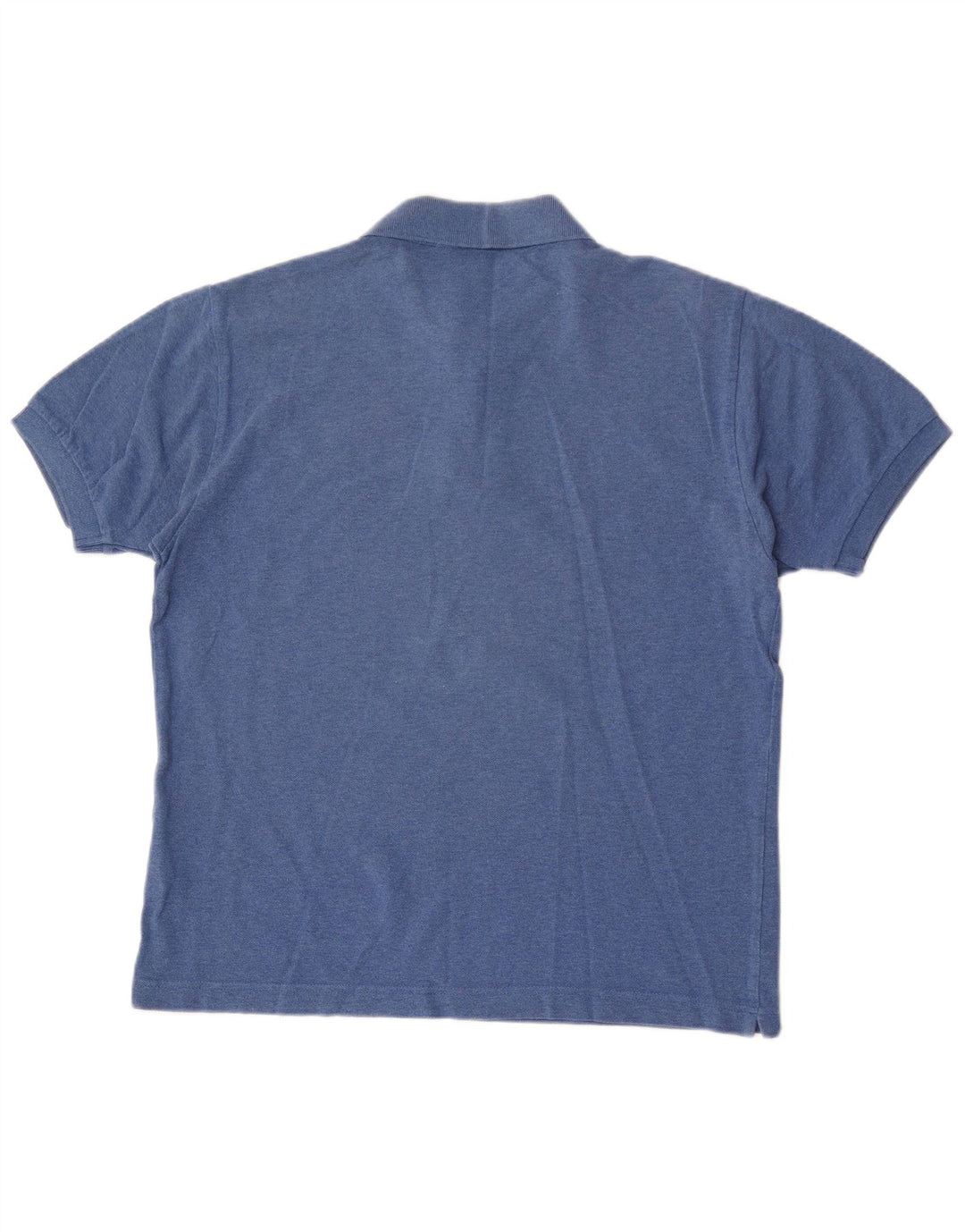 Polo Kappa Hombre Algodón Azul Medio