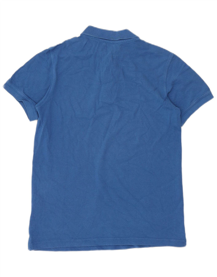 BENETTON Polo Niño 13-14 Años 3XL Azul Algodón