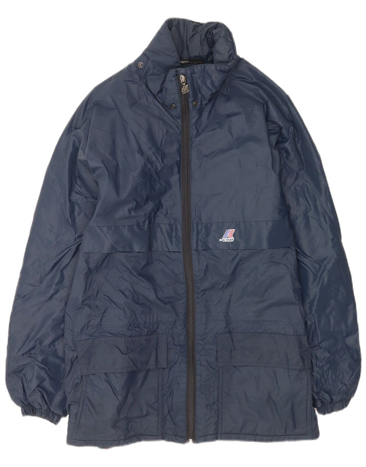 K-Way Chaqueta cortavientos para hombre UK 40 Large Azul marino