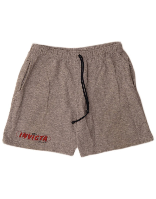 Invicta Pantalones cortos deportivos gráficos para mujer UK 46 Grande gris moteado