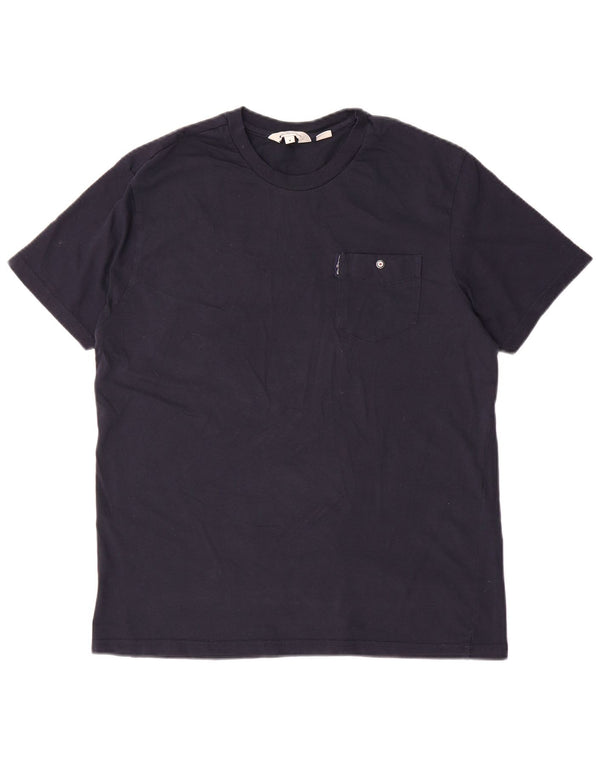 BEN SHERMAN Camiseta Hombre Top Medium Azul Marino Algodón