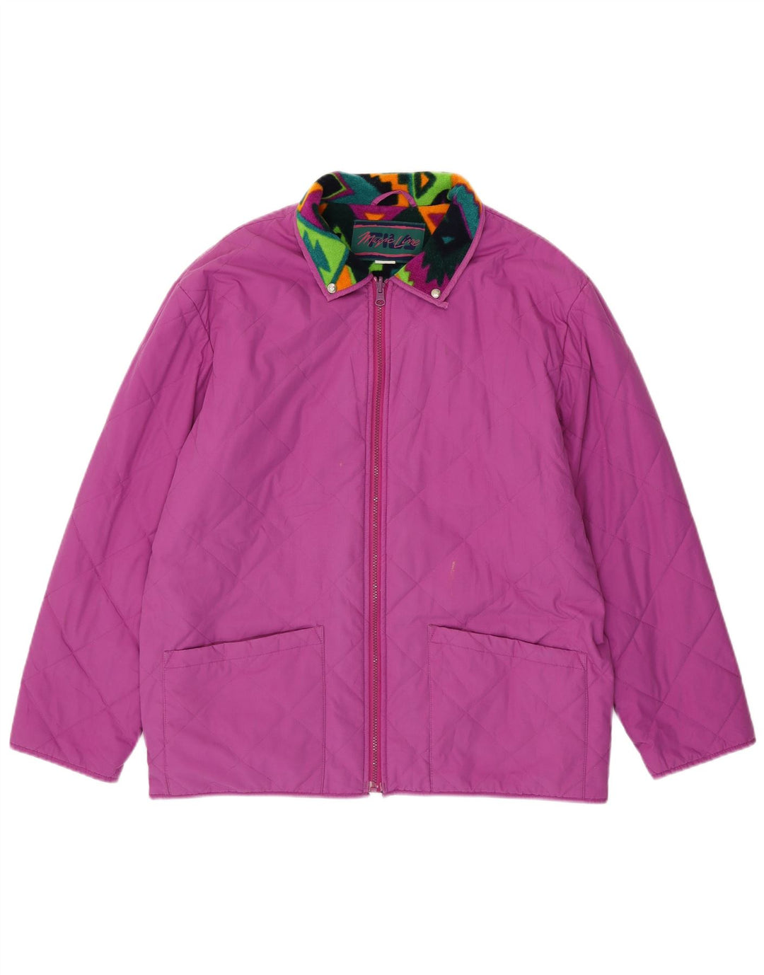 Fila Chaqueta acolchada Magic Line para hombre EU 50 Poliéster rosa grande