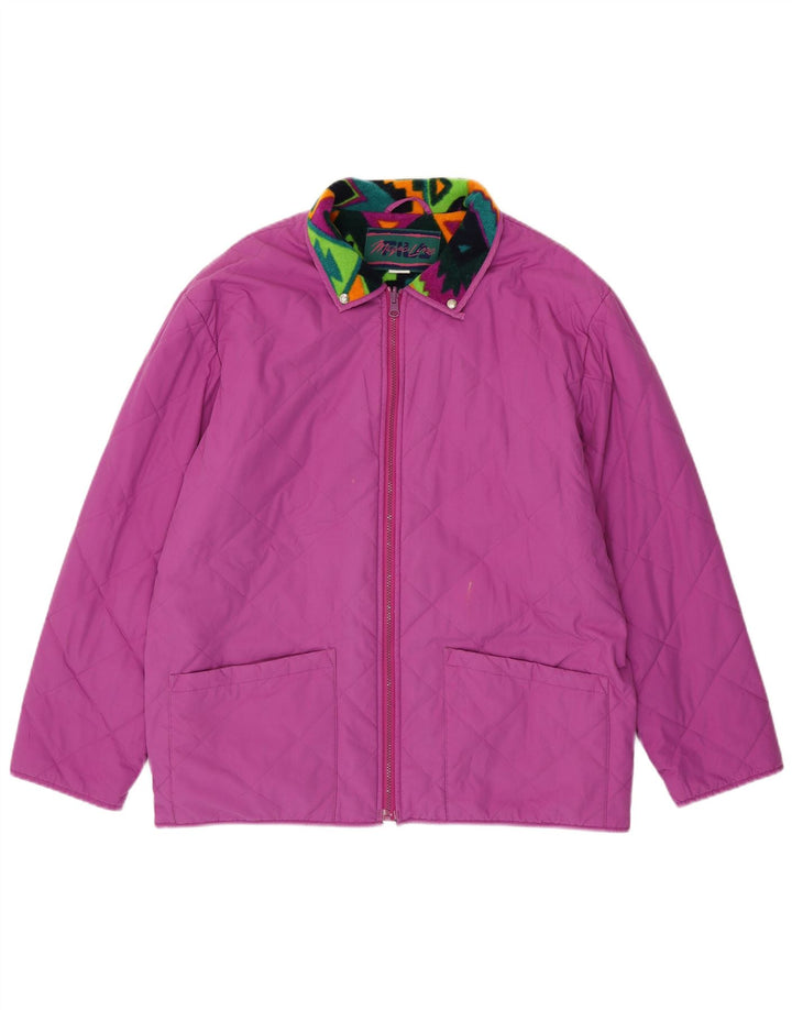 Fila Chaqueta acolchada Magic Line para hombre EU 50 Poliéster rosa grande