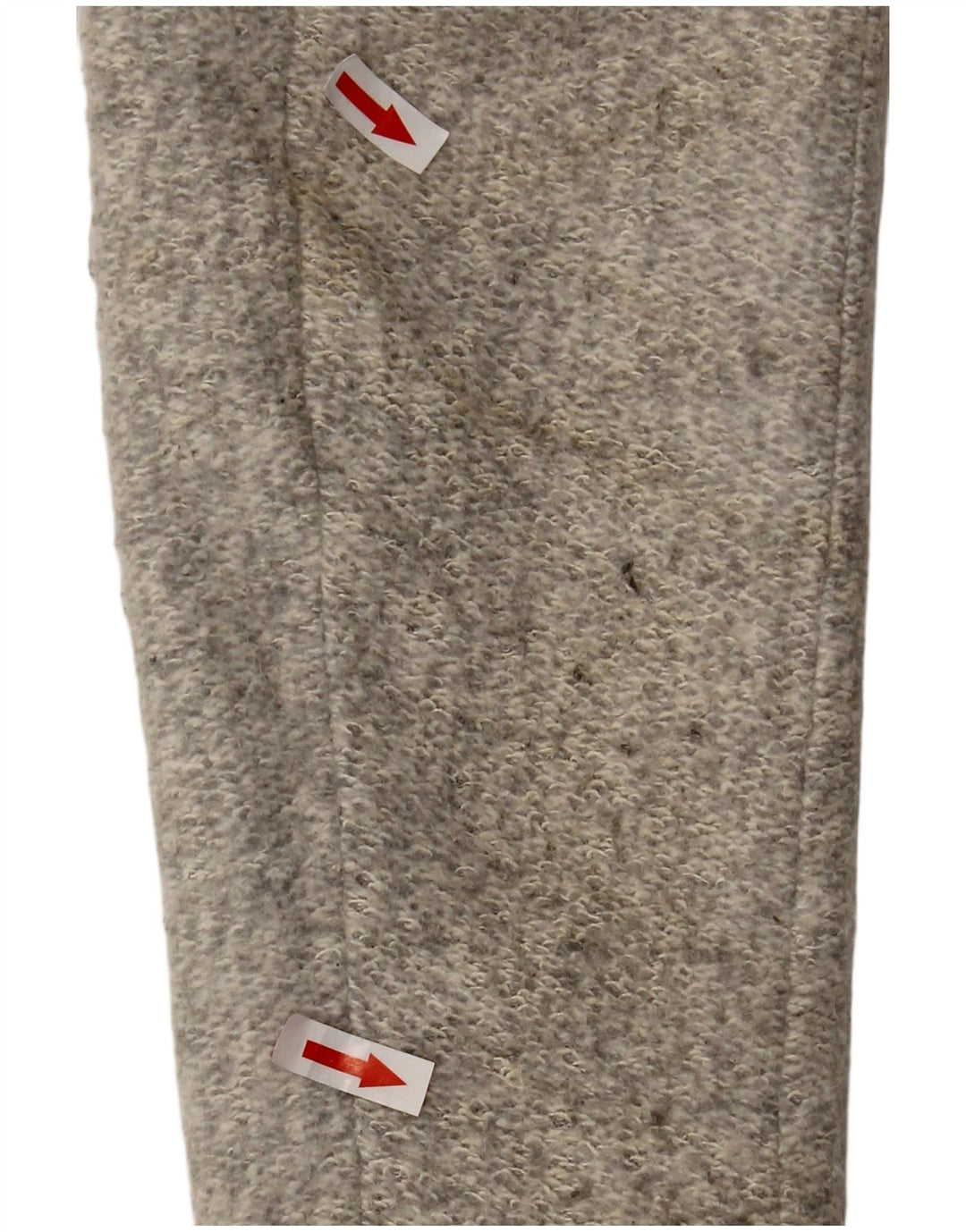 Zara Mujer Abrigo UK 44 Grande Poliéster Gris