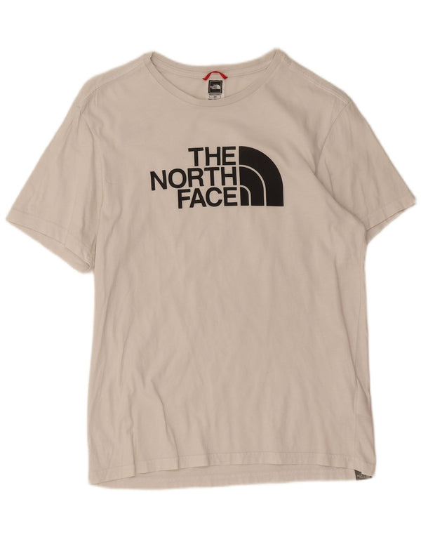 The North Face Camiseta gráfica para hombre Top Small White Cotton