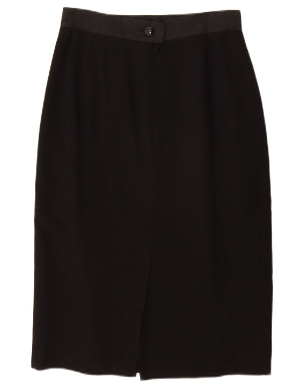 Falda lápiz para mujer Laurel EU 36 Small W26 Lana nueva negra