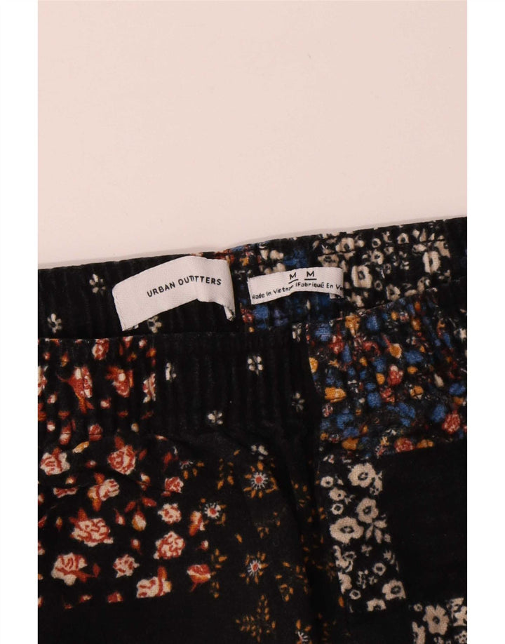 Pantalones informales para mujer Urban Outfitters medianos W30 L28 negro patchwork