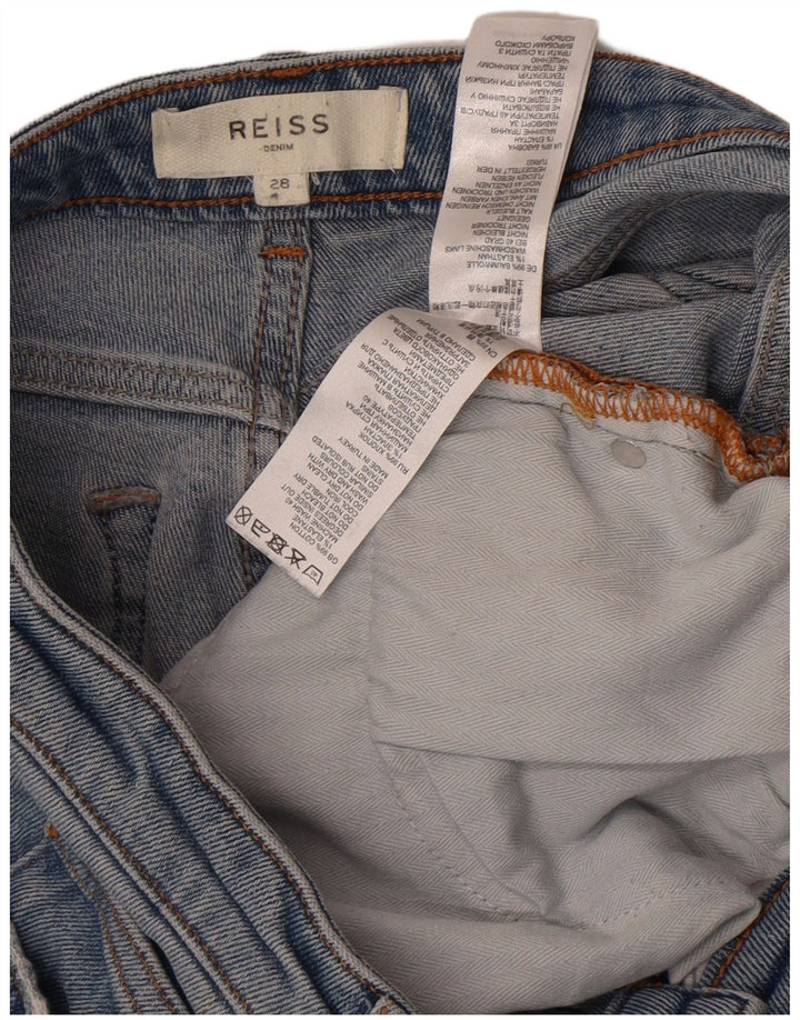 Vaqueros Reiss Mujer Slim W28 L27 Algodón Azul