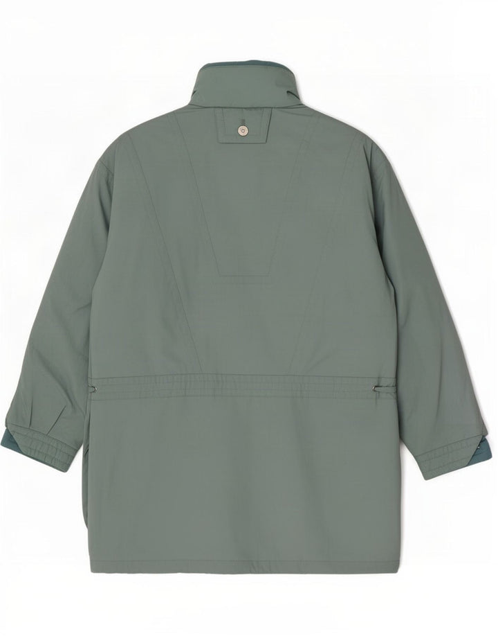 Scherer Abrigo acolchado extragrande para mujer UK 12 Poliéster verde medio