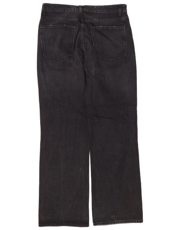 Zara Mens Bootcut Jeans EU 42 Grande W32 L33 Negro