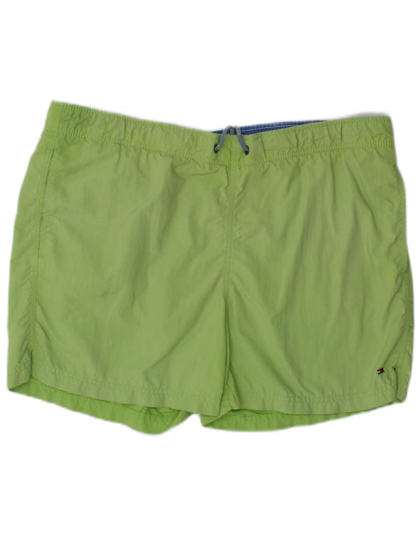 Bañador Shorts Tommy Hilfiger Hombre Poliéster Verde Medio